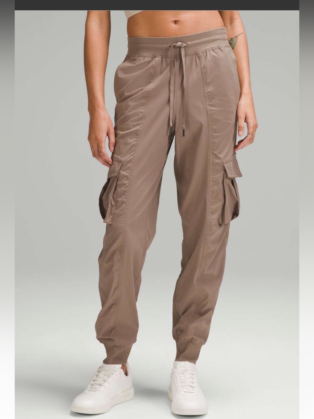 Lululemon Dance Studio Relaxed-Fit Mid-Rise Cargo Jogger – Taupetastic